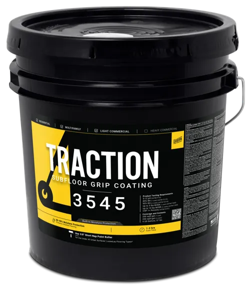 Photo of Traction Subfloor Grip Coating.