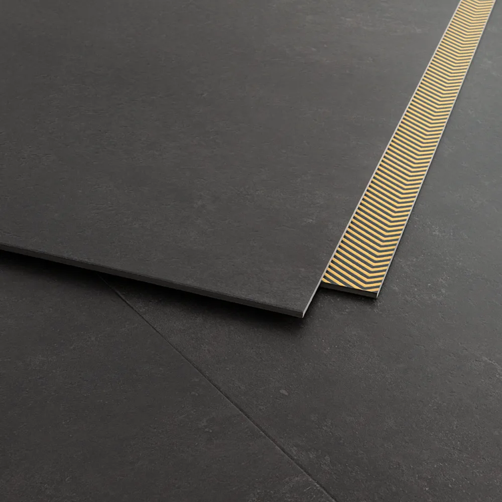 Eclipse vinyl flooring planks installed in a typical pattern