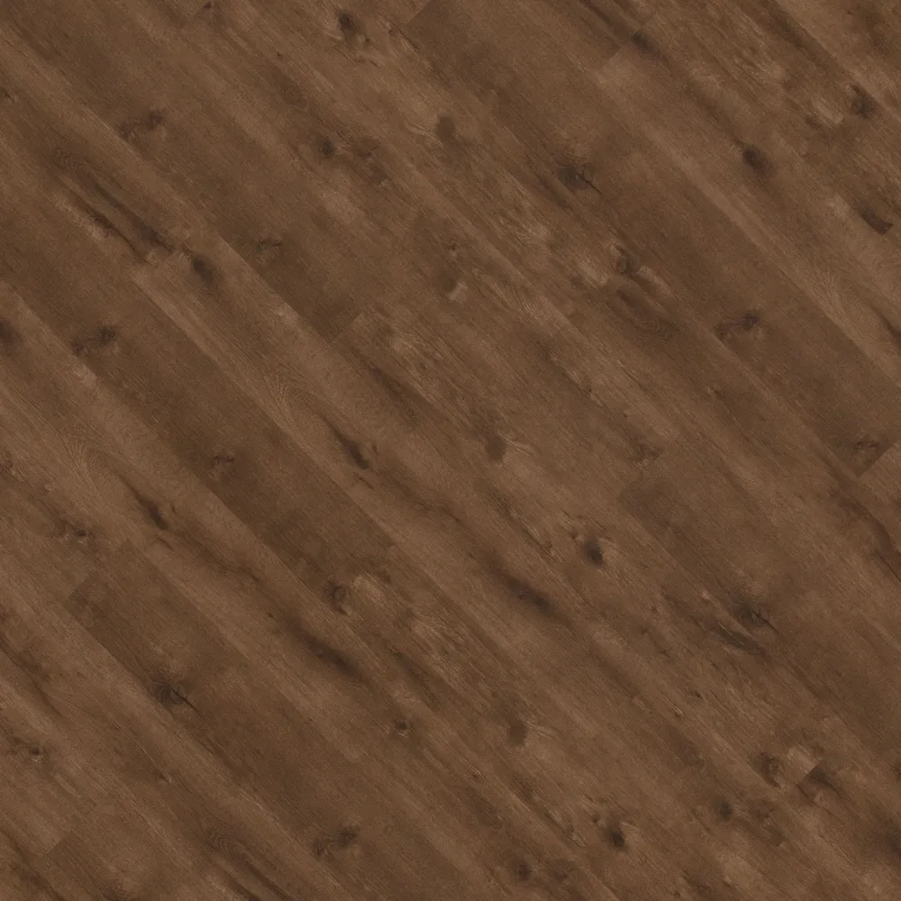 Demonstration of the color pattern of Chestnut vinyl flooring