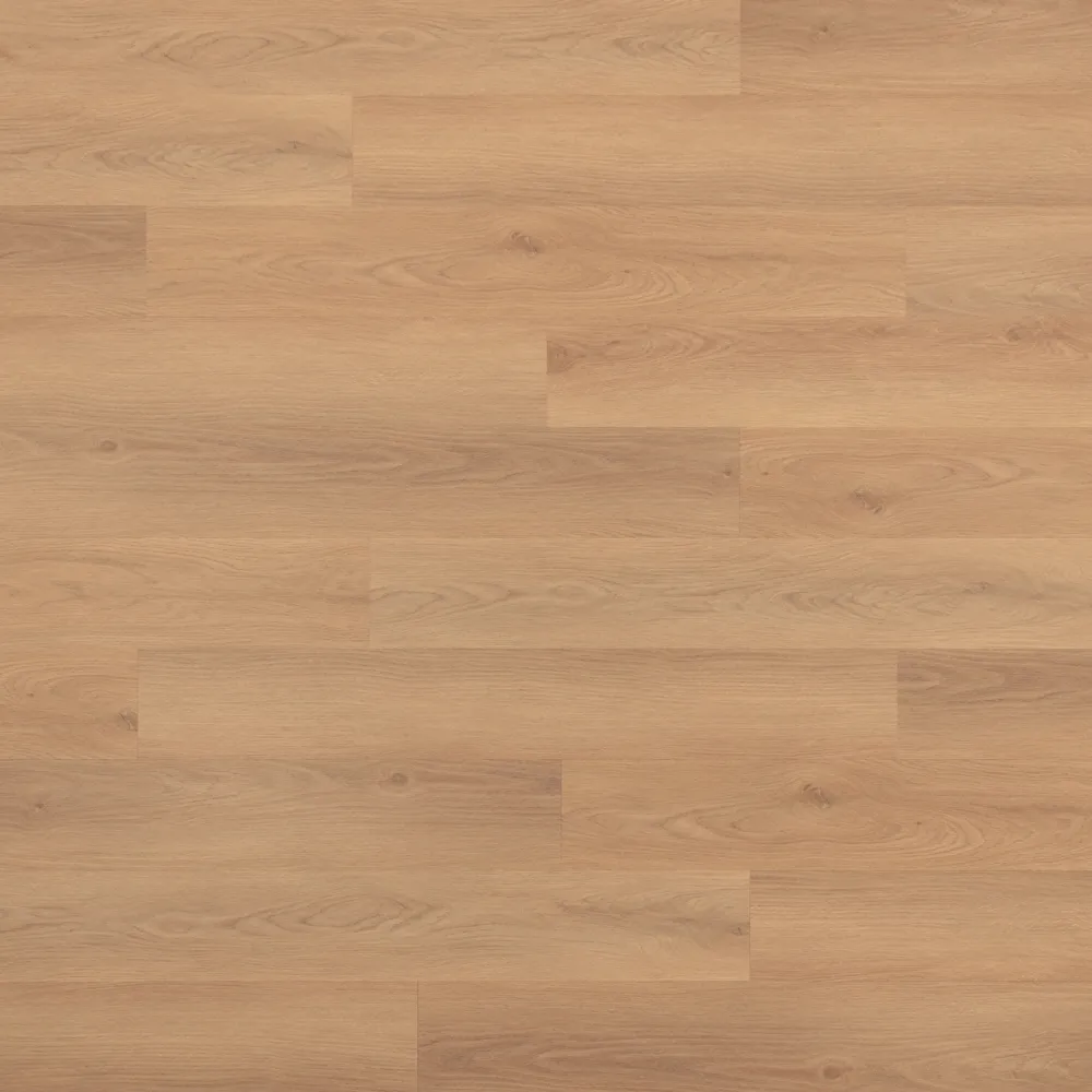 Closeup view of a floor with Cobble Hill vinyl flooring installed