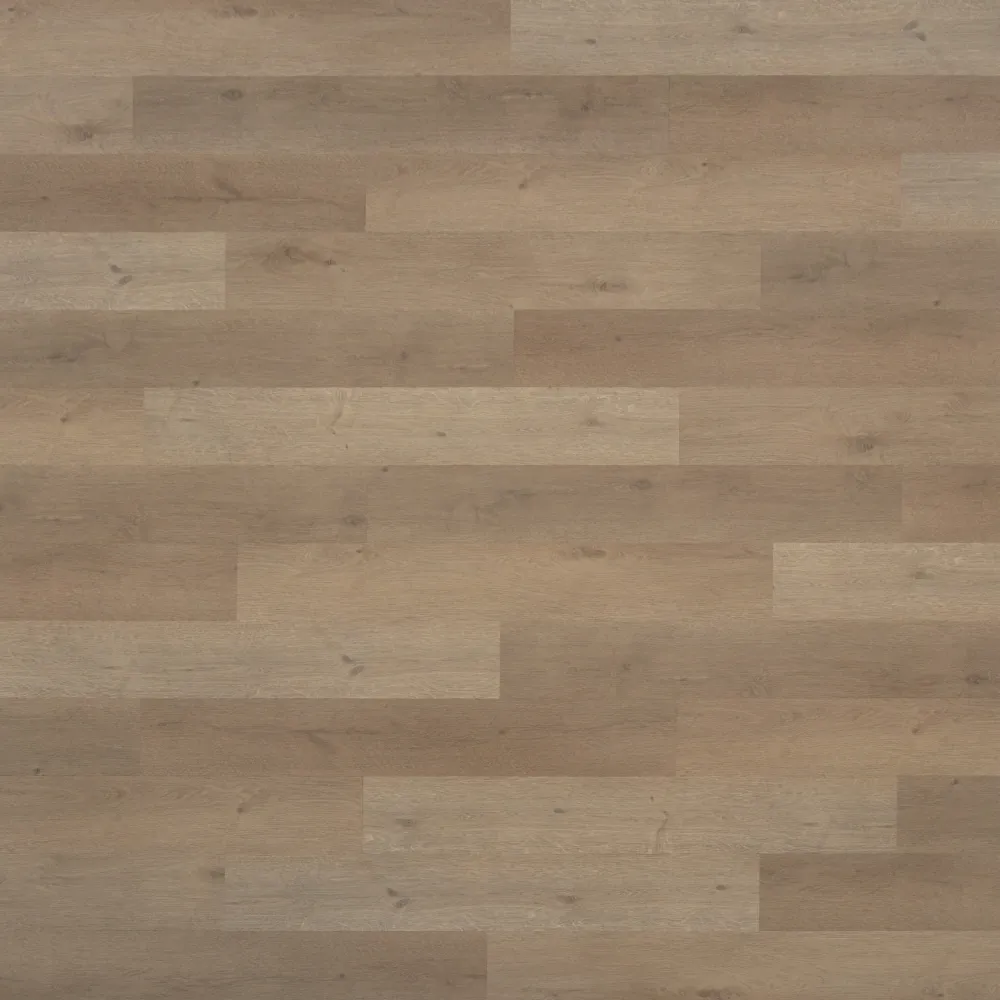 Closeup view of a floor with Willow Run vinyl flooring installed