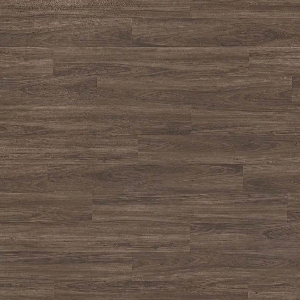 Closeup view of a floor with Berlin Terrace vinyl flooring installed
