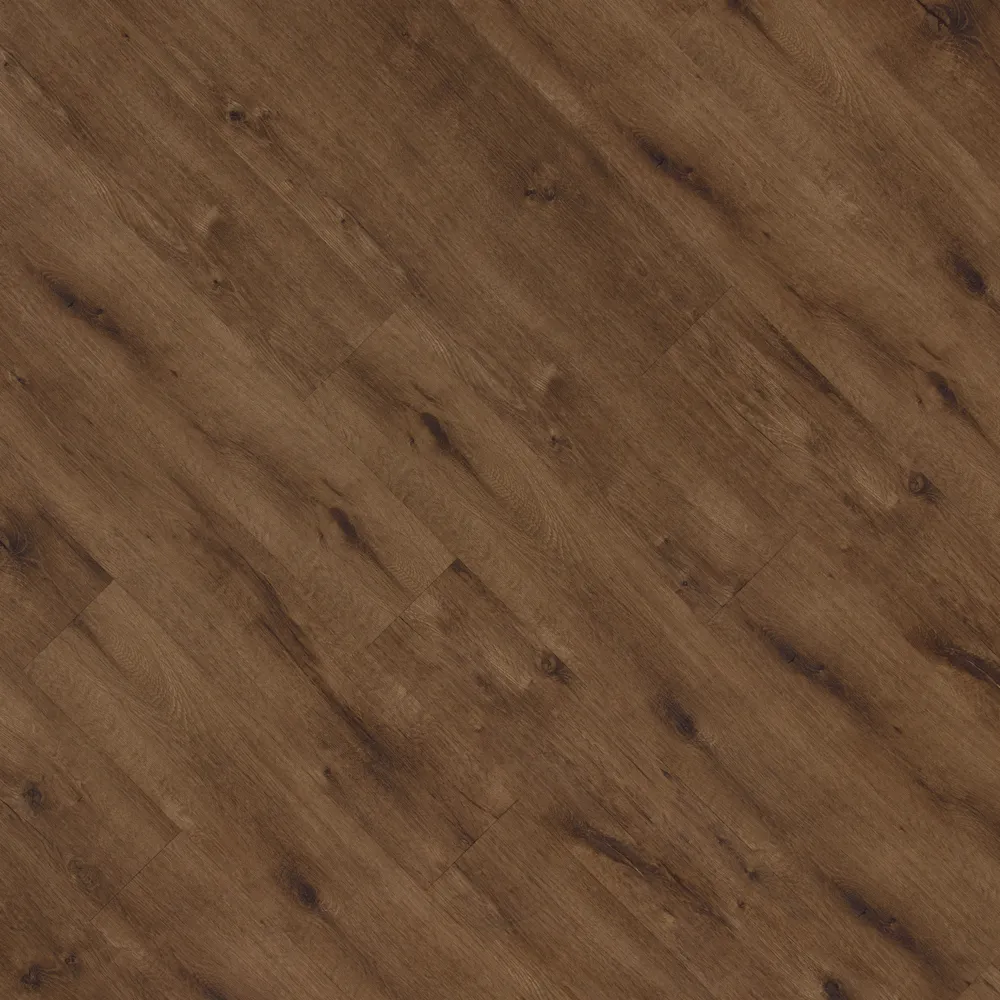 Demonstration of the color pattern of Chestnut vinyl flooring