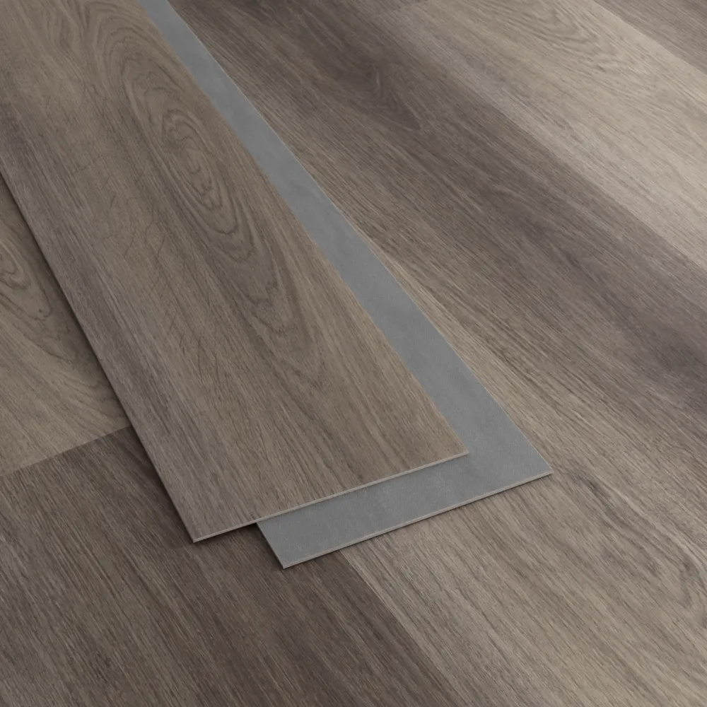 Courtland Alley vinyl flooring planks installed in a typical pattern