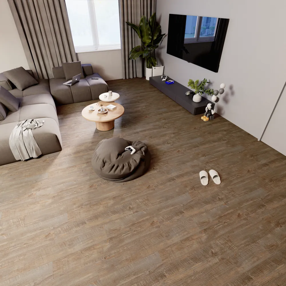 Example of a typical room with Sierra vinyl flooring installed