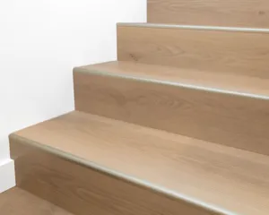 Click to enlarge photo of Metal Stair Nose. Photo of Metal Stair Nose.