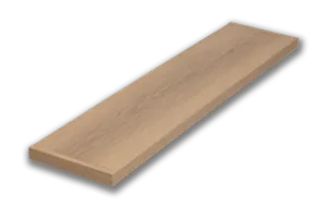 Click to enlarge image. Photo of Square Edge Stair Tread.